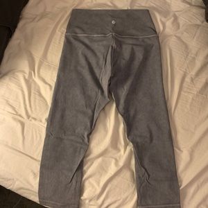 Lululemon Wunder Under Crop Full-On Luxtreme 23"